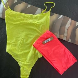 Skims tank and bandeau top set